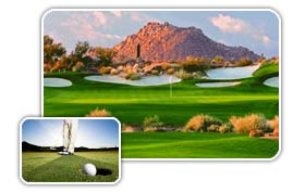 Golfing in Arizona Golfing in Arizona
